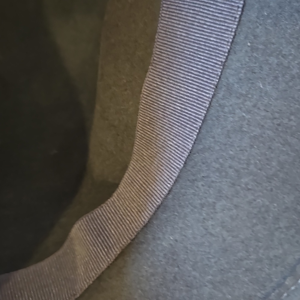 Soprattutto Cappelli 100% Charcoal Gray Woolfelt Stylish Hat - Picture 7 of 7